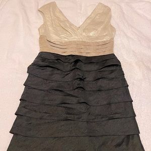 London Times 2-tone cocktail dress